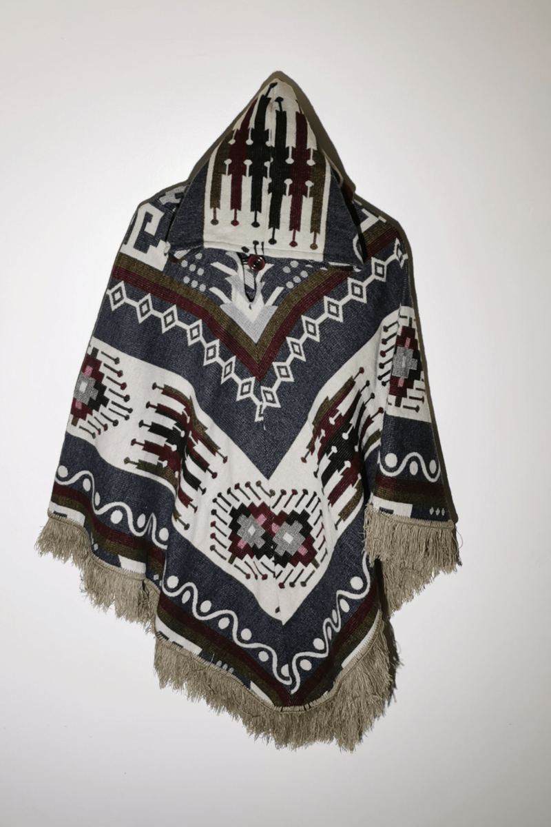 Damen Poncho Liebe