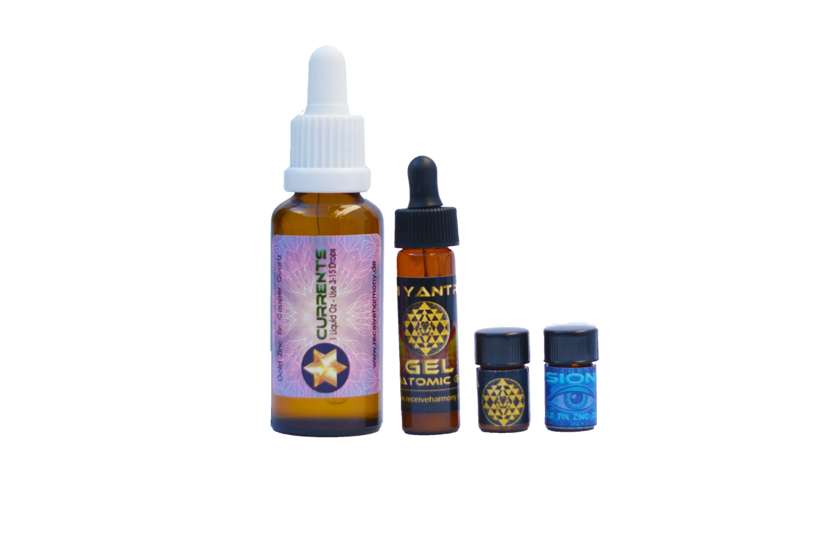 A curated Alchemy set of elixirs and vials