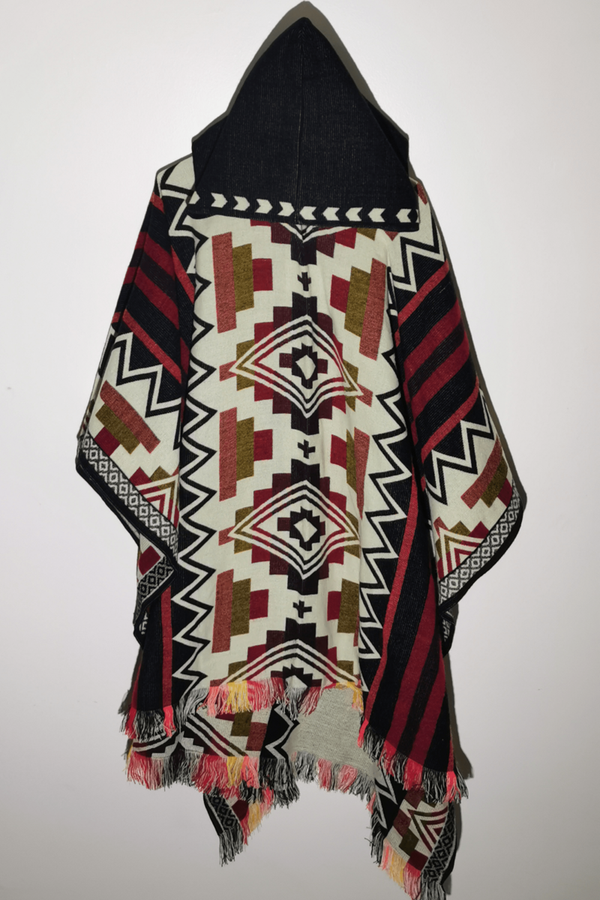 Aztekenmuster Poncho